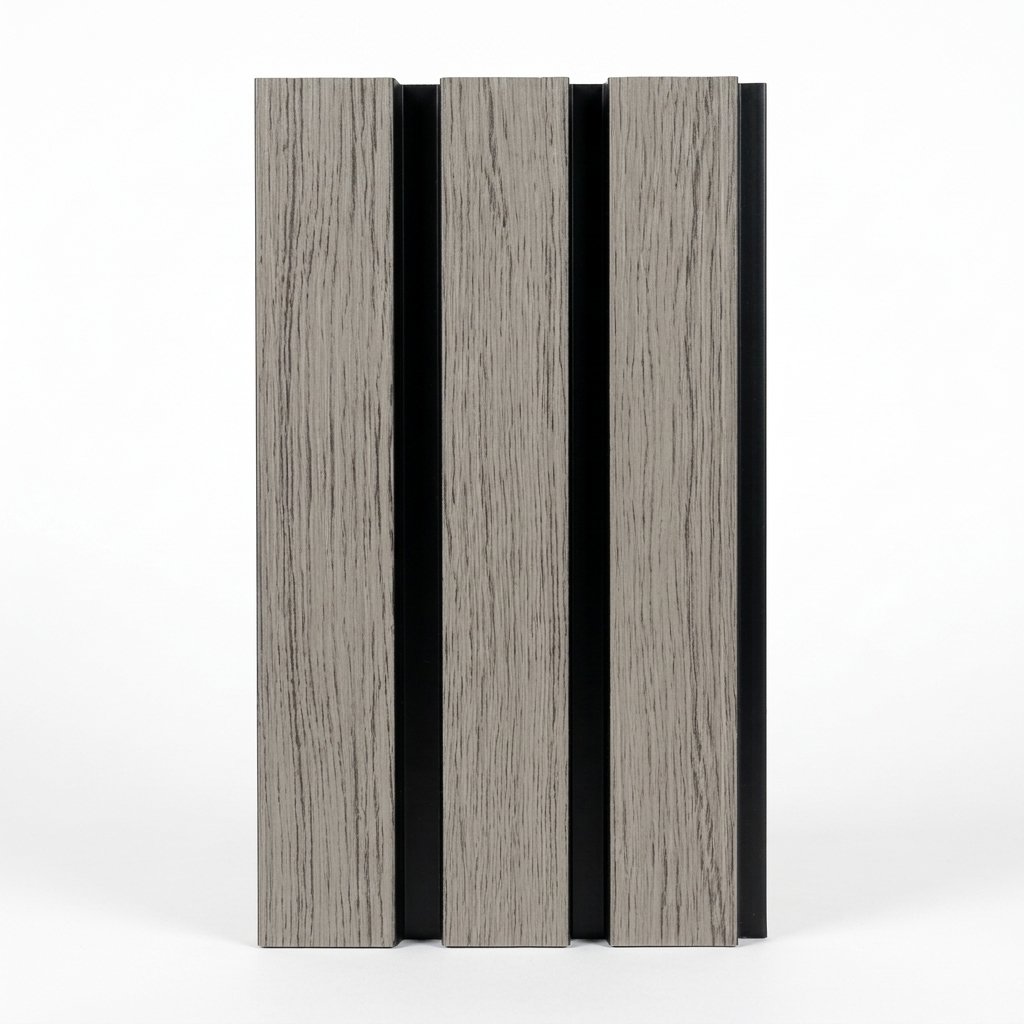 PVC Interior Wall Panel, Teak-Black - Image 3